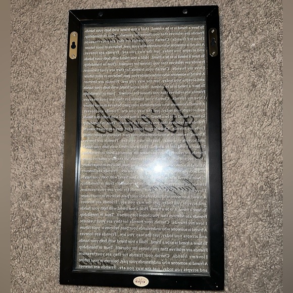 ❌SOLD❌ FRIENDS GLASS FRAME - Picture 2 of 2